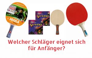 Table tennis paddle for beginners